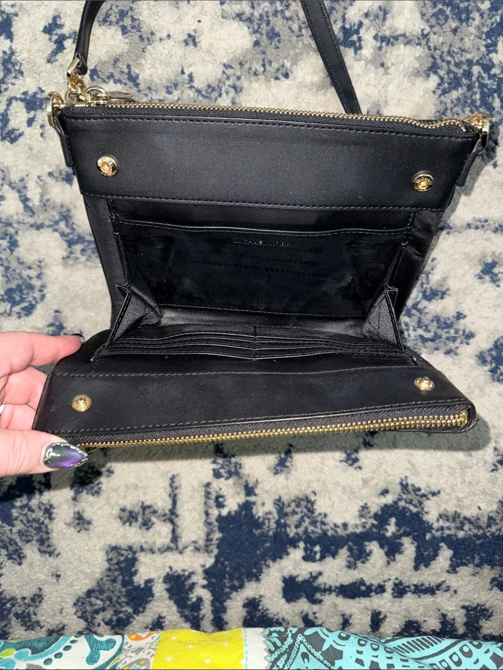 Michael Kors Black Crossbody
